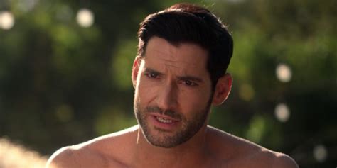 lucifer nude|Tom Ellis strips completely naked for nudist ‘orgy’ in Lucifer .